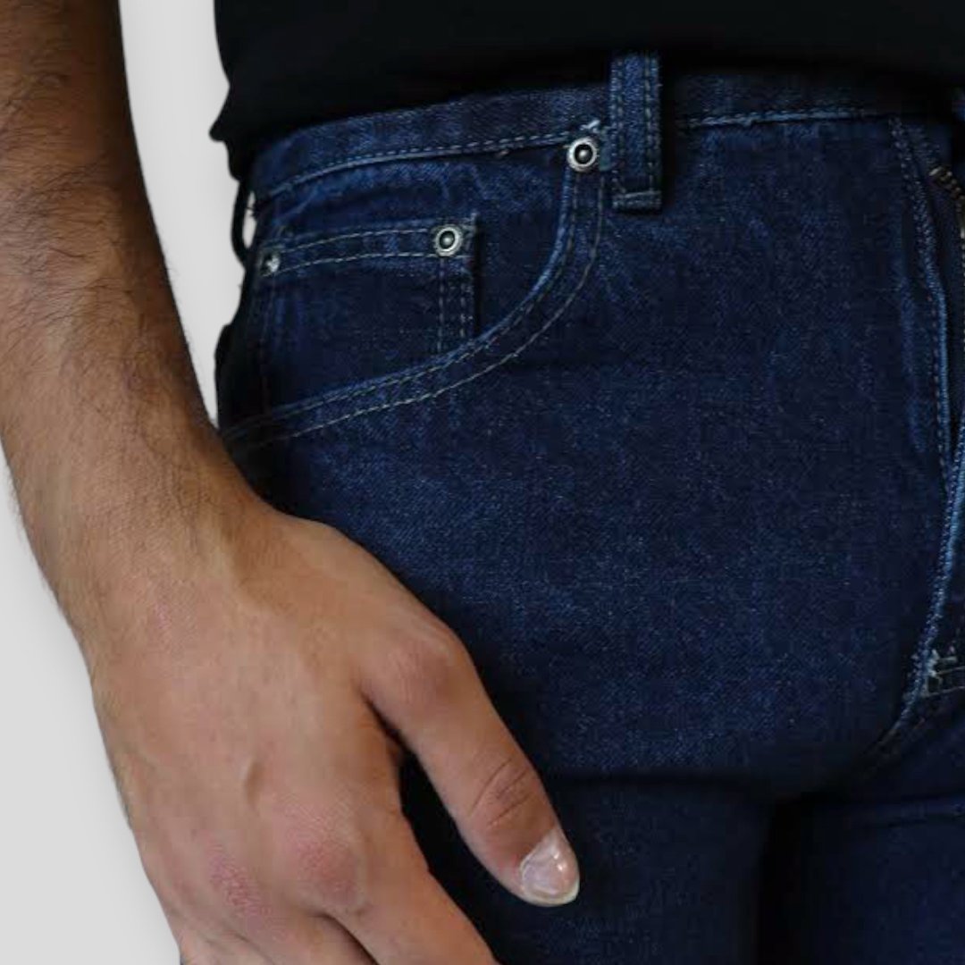 Jeans Hombre Azul clásico